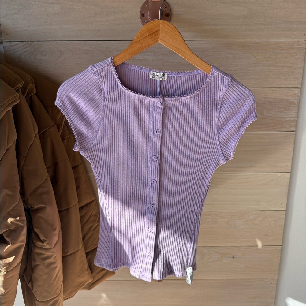 Most Wanted Cardi Lavender - Picture 2 of 2
